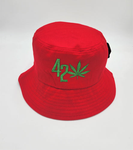420 LEAF BUCKET HAT