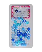 Plastic Hair Beads (Medium) - 60ct